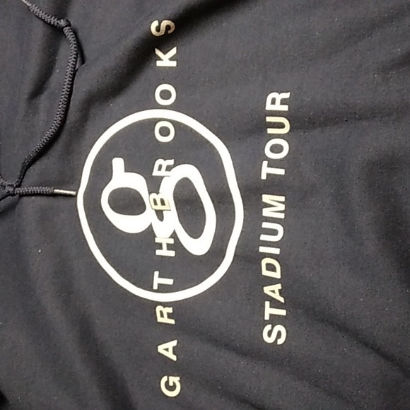Garth Brooks Stadium Tour Navy Blue Hoodie Sweatshirt Size 3X  NEW - Picture 2 of 5